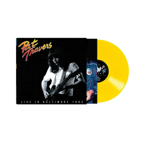 TRAVERS,PAT - LIVE IN BALTIMORE 1982 (YELLOW VINYL) (Vinyl LP)