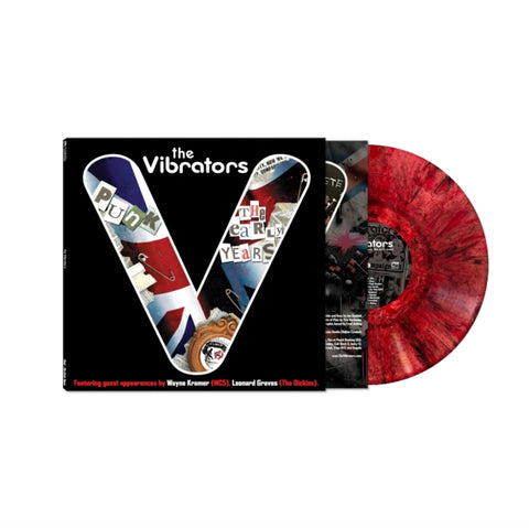 VIBRATORS - PUNK: THE EARLY YEARS (RED MARBLE VINYL) (Vinyl LP)