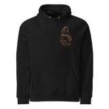 TheNudeNeedle Logo & Sexy Design Black Hoodie (Unisex)
