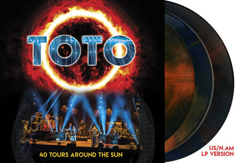 TOTO - 40 TOURS AROUND THE SUN (3 LP)(BLUE/ORANGE STARBURST SWIRL VINYL) (Vinyl LP)