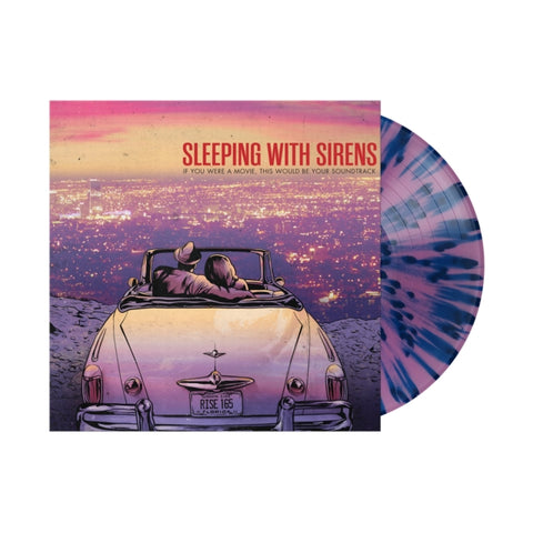 SLEEPING WITH SIRENS - IF YOU WERE A MOVIE, THIS WOULD BE YOUR OST (PURPLE/BLUE SPLATTER
