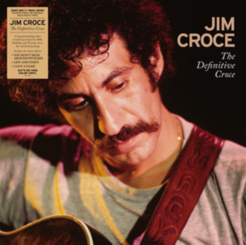 CROCE,JIM - DEFINITIVE CROCE (BONE/SKY BLUE/TANGERINE VINYL/3LP) (Vinyl LP)