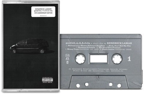 Kendrick Lamar - Good Kid, M.A.A.D City (10th Anniversary Edition Black Cassette)