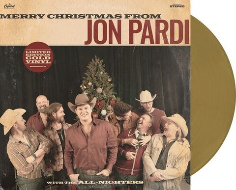 Jon Pardi - Merry Christmas From Jon Pardi (Limited, Gold Colored Vinyl LP)