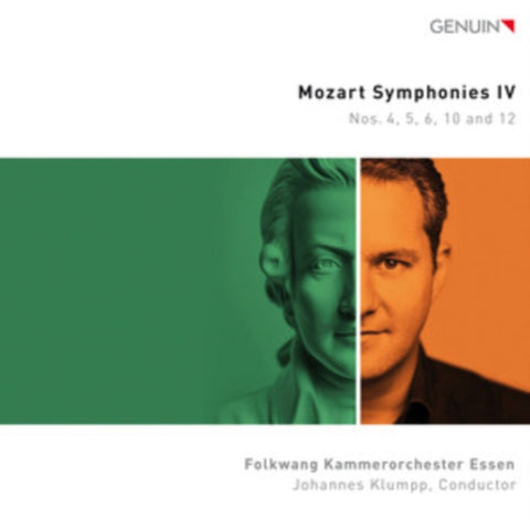 MOZART / FOLKWANG KAMMERORCHESTER ESSEN - SYMPHONIES IV NOS. 4, 5, 6, 10, & 12 (Music CD)