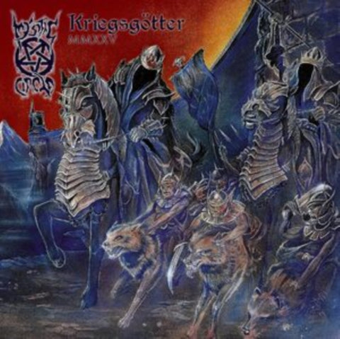 MYSTIC CIRCLE - KRIEGSGOTTER MMXXV (DARK ORANGE MARBLED VINYL) (Vinyl LP)