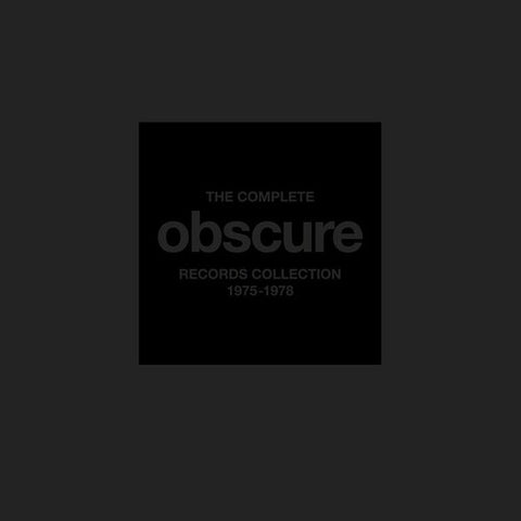 VARIOUS ARTISTS - COMPLETE OBSCURE RECORDS COLLECTION 1975-1978 (10LP) (Vinyl LP)