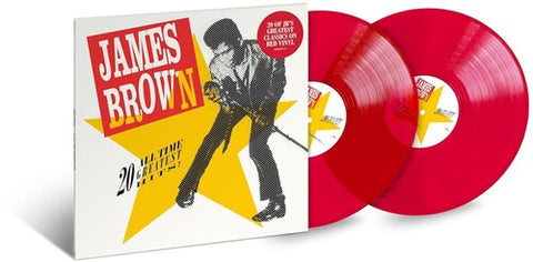 James Brown - 20 All-Time Greatest Hits (Red Vinyl LP)