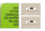 CHARLI XCX - BRAT & IT'S COMPLETELY DIFFERENET BUT ALSO STILL BRAT (Music Cassette)