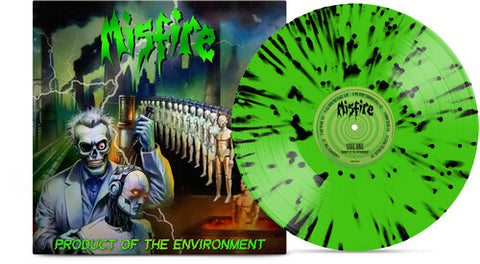 Misfire - Product of the Environment (Limited Green & Black Splatter Vinyl LP)