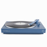 Victrola VPT-800-BLU Automatic Bluetooth Turntable (Blue)