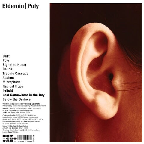 Efdemin - Poly (Viny 2LP)