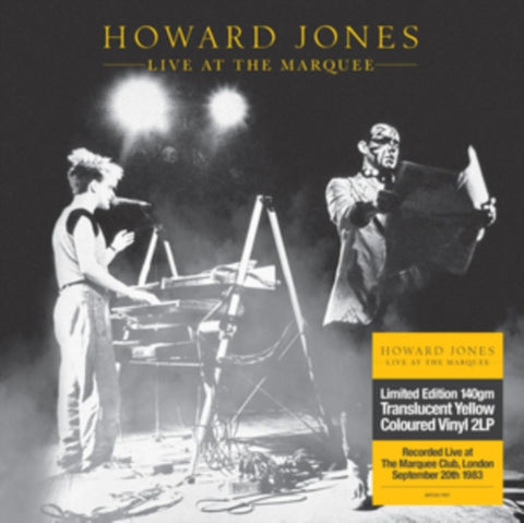 JONES,HOWARD - LIVE AT THE MARQUEE (TRANSPARENT YELLOW VINYL/2LP) (Vinyl LP)