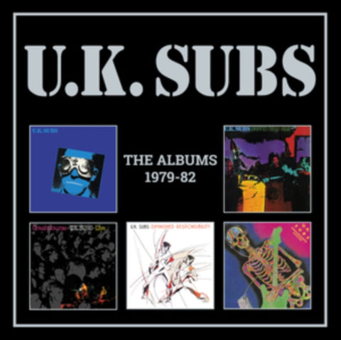 UK SUBS - ALBUMS 1979-82 (5CD CLAMSHELL BOX) (Music CD)