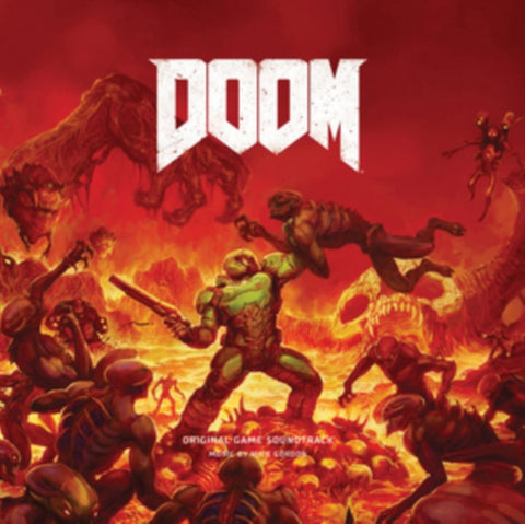 GORDON,MICK - DOOM (GAME SOUNDTRACK) (180G/RED VINYL/2LP) (Vinyl LP)