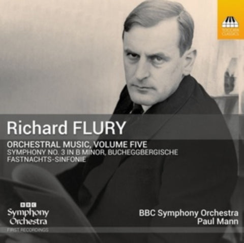 BBC SYMPHONY ORCHESTRA - RICHARD FLURY: ORCHESTRAL MUSIC VOL. 5 (Music CD)