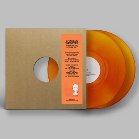 WEBSTER,CHARLES - BORN ON THE 24TH OF JULY (2LP/TRANSPARENT ORANGE VINYL/REISSUE) (Vinyl LP)