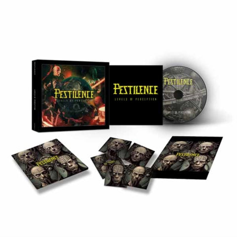 PESTILENCE - LEVELS OF PERCEPTION (CD BOOK) (Music CD)