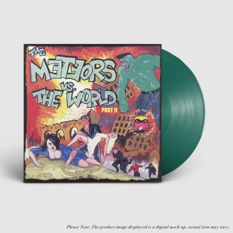 METEORS - METEORS VS. THE WORLD PART II (TRANSPARENT GREEN VINYL) (Vinyl LP)