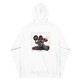 TheNudeNeedle Logo & Sexy Design White Hoodie (Unisex)