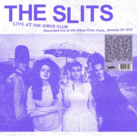 SLITS - LIVE AT THE GIBUS CLUB (Vinyl LP)