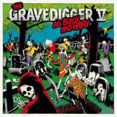 GRAVEDIGGER V - ALL BLACK & HAIRY (Vinyl LP)