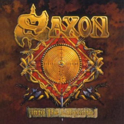 SAXON - INTO THE LABYRINTH (NUMBERED/CRYSTAL CLEAR & BLACK MARBLED VINYL) (Vinyl LP)