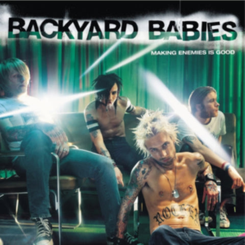 BACKYARD BABIES - MAKING ENEMIES IS GOOD (25TH ANNIVERSARY/NUMBERED/SILVER & BLACK (Vinyl LP)