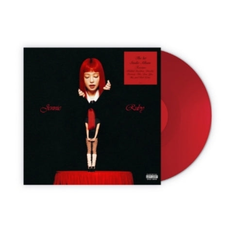 JENNIE - RUBY VINYL (UNSIGNED/THE 1ST STUDIO ALBUM/RED VINYL)