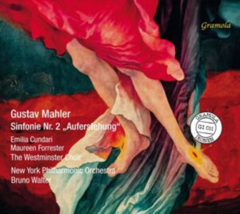 NEW YORK PHILHARMONIC ORCHESTRA / BRUNO WALTER - GUSTAV MAHLER: SYMPHONY NO. 2 RESURRECTION (Music CD)