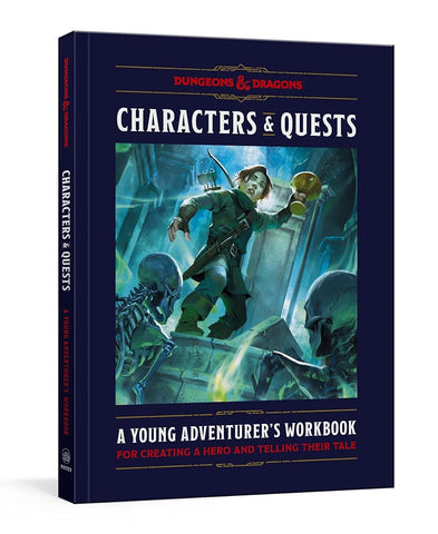 Dungeons & Dragons Characters & Quests: A Young Adventurer's Workbook for Creating a Hero and Telling Their Tale