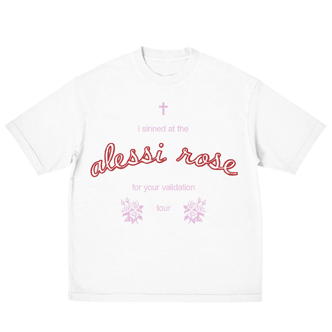 Alessi Rose - i sinned tee