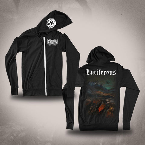Enterprise Earth - "Enterprise Earth" Black Zip-Up Hoodie