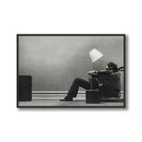 Blown Away Guy Vintage Maxell Ad Poster
