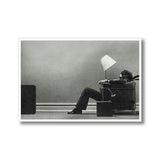 Blown Away Guy Vintage Maxell Ad Poster