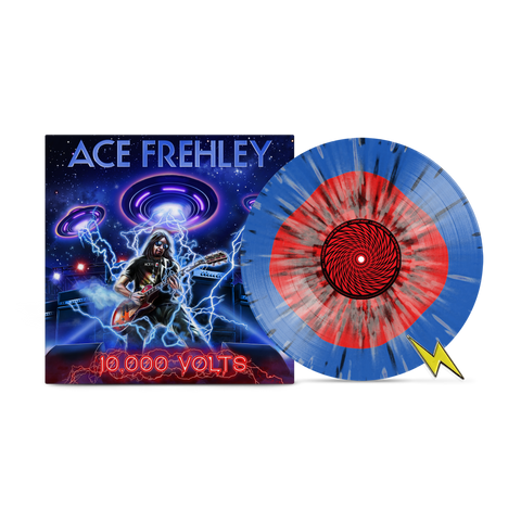 Ace Frehley - 10,000 Volts Color In Color Splatter Vinyl + Free Pin