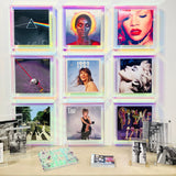 Case Pack of 5 of Display & Play Floating Magnetic Record Frames