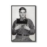 Elvis Presley Military Enlistment Photo