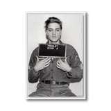 Elvis Presley Military Enlistment Photo