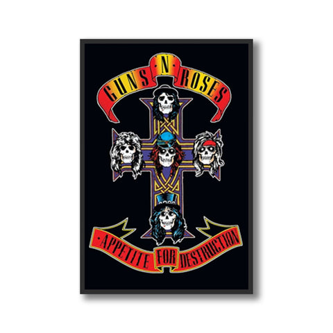Guns N' Roses Appetite For Destruction Poster