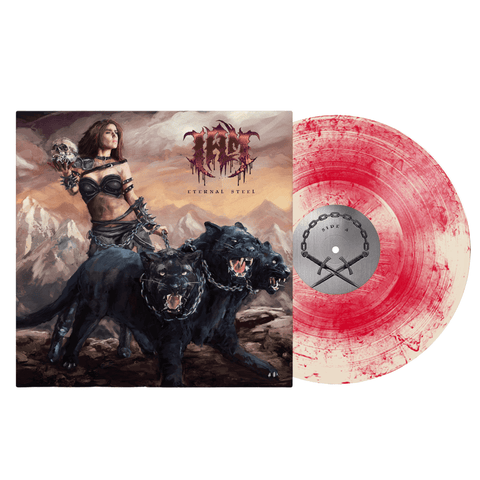 I AM - Eternal Steel Marble Bone Red Vinyl