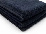 GrooveWasher Improved Black Microfiber Record Cleaning Towels (3 Pack)