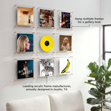 Set of 9 Record Frames Gallery Wall | Vinyl Gallery Wall
