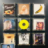 Set of 9 Record Frames Gallery Wall | Vinyl Gallery Wall