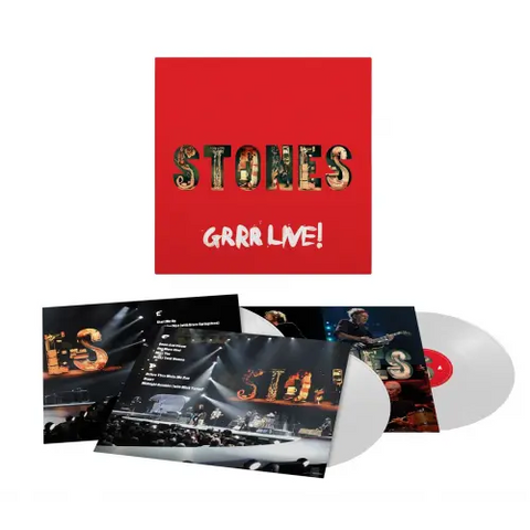 THE ROLLING STONES - GRRR LIVE! (WHITE VINYL/180G/3LP) (Vinyl LP)