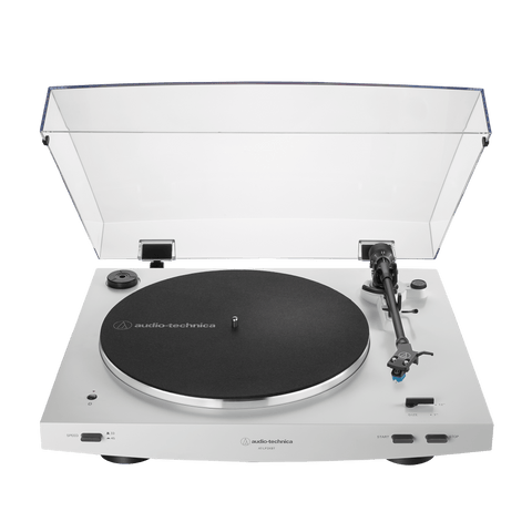 Audio-Technica AT-LP3XBT Automatic Belt-Drive Turntable (Wireless & Analog) - White (AT-LP3XBT-WH)