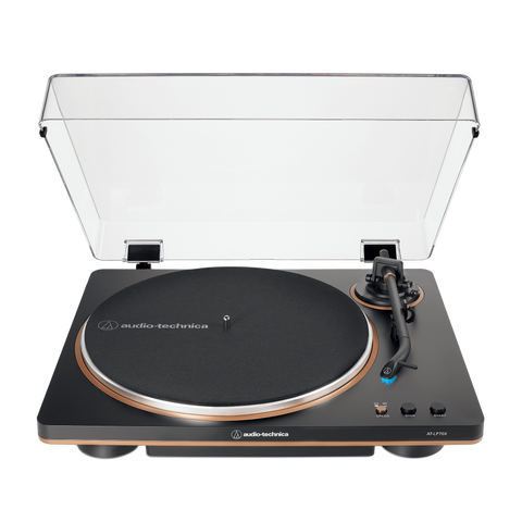 Audio-Technica Fully Automatic Belt-Drive Turntable AT-LP70X (Black/Bronze)