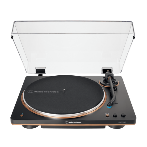 Audio-Technica Fully Automatic Wireless Belt-Drive Turntable AT-LP70XBT (Black/Bronze)