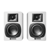 Audio-Technica Powered Bookshelf Speakers, White (AT-SP3XWH)