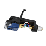 Audio-Technica AT-VM520xEB/H Headshell/Cartridge Combo Kit, Elliptical Bonded